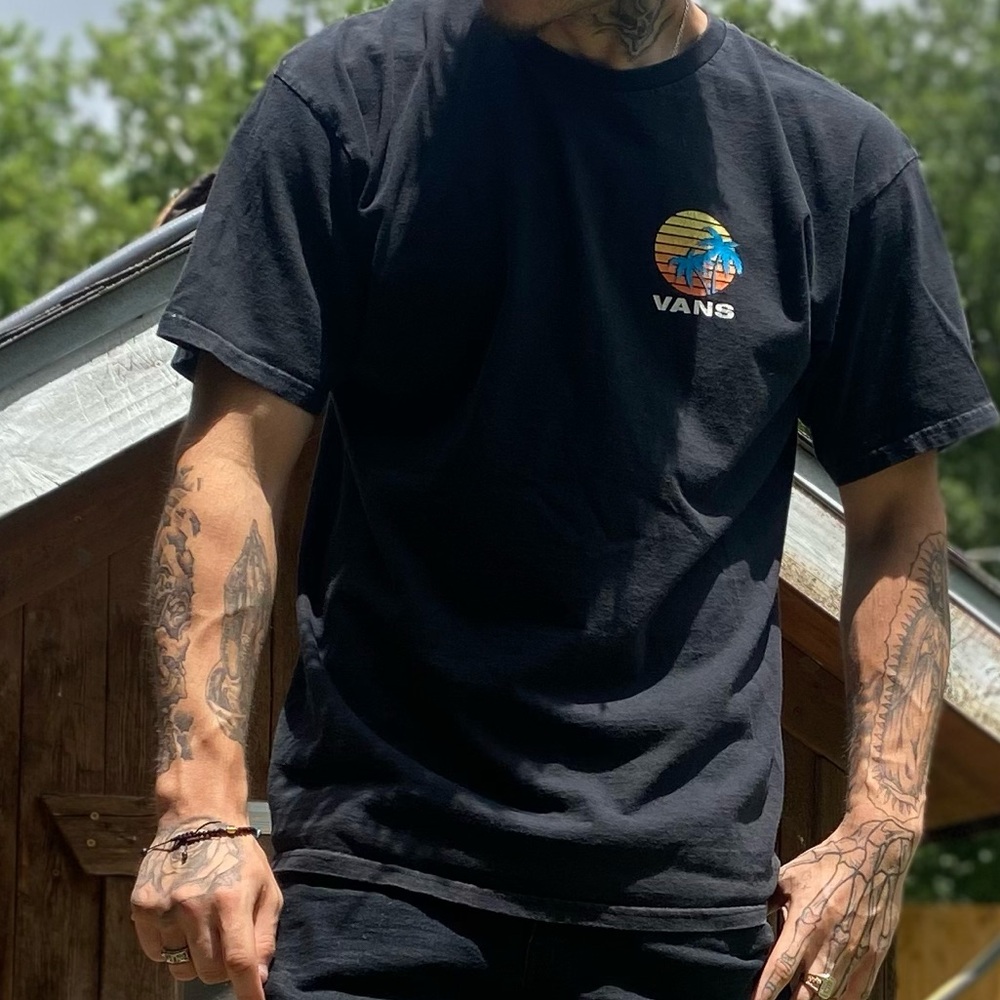 Vans black T-shirt